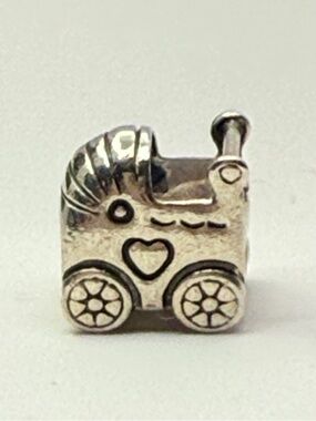 Pandora Baby Carriage Charm 790346 S925 ALE Pram New Baby CH-0621